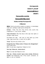 Konspekts 'Ziemassvētki Rūķu ciemā', 1.
