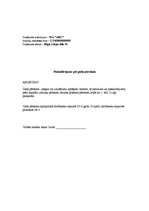 Paraugs 'Paskaidrojums pie gada pārskata', 1.