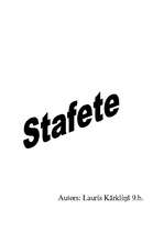 Konspekts 'Stafete', 1.