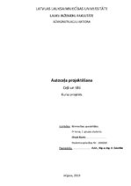 Paraugs 'Kursa projekts studiju priekšmetā "Ceļi un tilti"', 1.