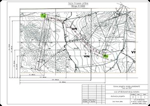 Paraugs 'Kursa projekts studiju priekšmetā "Ceļi un tilti"', 33.