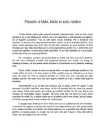 Eseja 'Pasaule ir tāda, kādu mēs to radām', 1.