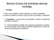 Prezentācija 'Boriss Groiss "Varoņa ķermenis: Ādolfa Hitlera mākslas teorija"', 6.