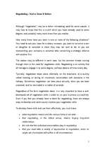 Referāts 'Negotiations', 1.