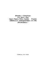 Referāts 'Jūrmalas arhitektūra un tās problēmas', 1.