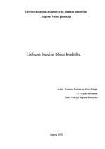 Referāts 'Lielupes baseina ūdens kvalitāte', 1.