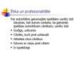 Prezentācija 'Ētika un profesionalitāte', 3.