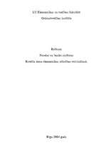 Referāts 'Kredīta loma ekonomikas attīstības veicināšanā', 1.