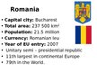 Prezentācija 'Diversity and Distributions of Romania in European Level', 3.