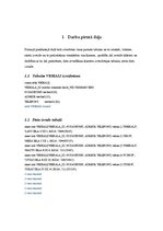 Konspekts 'Datu bāzes. Pirmais praktiskais darbs', 3.