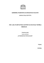 Referāts '1969.gada Starptautiskā konvekcija par kuģu tilpības mērīšanu', 1.