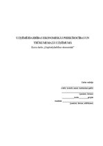Referāts 'Uzņēmējdarbības ekonomiskās priekšrocības un trūkumi mazā uzņēmumā', 1.