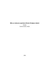 Referāts 'Mīta un vēstures saplūšana Senās Grieķijas mākslā', 1.