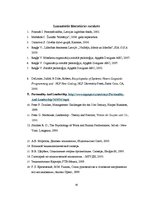 Referāts 'Līderība organizācijā', 30.