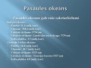 Prezentācija 'Globālais ūdens riņķojums un pasaules okeāns', 15.