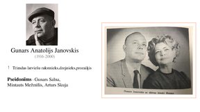 Prezentācija 'Gunars Janovskis', 2.