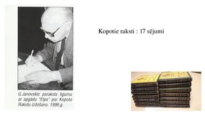 Prezentācija 'Gunars Janovskis', 13.