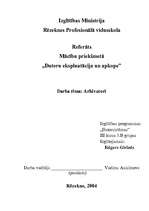 Referāts 'Arhivatori', 1.