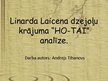Prezentācija 'Linarda Laicena dzejoļu krājuma "HO-TAI" analīze', 1.