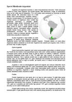 Konspekts 'Sports mūsdienās Argentīnā', 1.
