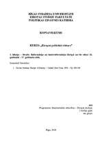 Konspekts 'Reformācija un kontrreformācija Eiropā un tās sekas 16.gadsimtā - 17.gadsimta vi', 1.
