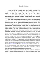 Eseja 'Errolls Garners', 1.