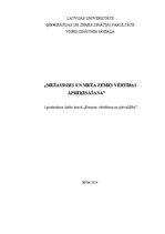 Referāts 'Mežaudzes un meža zemes vērtības aprēķināšana', 1.