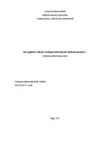 Referāts 'Kā apģērbu veikalu skatlogu iekārtojums ietekmē pircējus', 1.