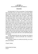 Paraugs 'Rekomendācija', 1.