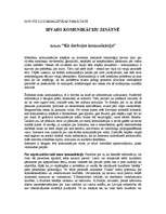 Eseja 'Komunikācija', 1.