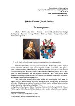 Referāts 'Hercoga Jēkaba dzīves gājums', 1.