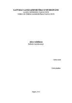 Referāts 'Alus ražošana', 1.