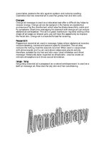 Konspekts 'Aromatherapy', 3.