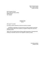 Paraugs 'Iesniegums un akts lietvedībā', 1.