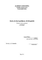 Referāts 'Darba devēju investīcijas cilvēkkapitālā', 1.