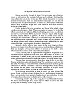 Eseja 'The Negative Effects of Alcohol on Health', 1.