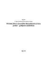 Referāts 'Privātās dzīves aizsardzība likumdošanā - gadījumu analīze', 1.
