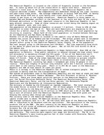 Eseja 'Dominican Republic', 1.