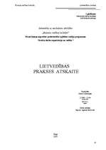 Prakses atskaite 'Lietvedības prakses atskaite', 10.