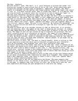 Eseja 'The Door -Analysis', 1.