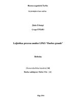 Referāts 'Loģistikas procesu analīze', 1.