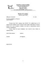 Paraugs 'Pilnvara', 1.