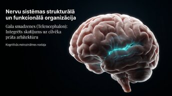 Prezentācija 'Nervu sistēmas strukturālā un funkcionālā organizācija', 1.