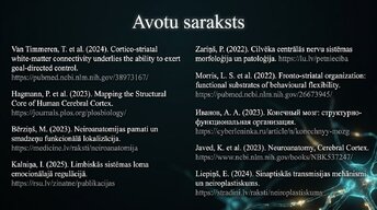 Prezentācija 'Nervu sistēmas strukturālā un funkcionālā organizācija', 15.