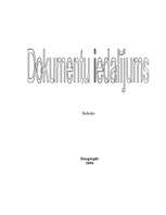 Referāts 'Dokumentu iedlījums', 1.