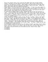 Eseja 'Edgar Allen Poe compared to Dylan Thomas', 1.