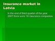 Referāts 'Insurance and Loans in Latvian Market', 17.