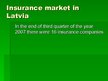 Referāts 'Insurance and Loans in Latvian Market', 17.