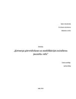Referāts 'Ķermeņa modifikācijas un pārveidojumi jauniešu vidū', 1.