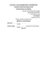 Referāts 'Biznesa socioloģija', 1.